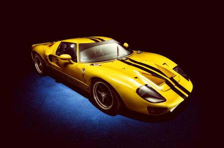 This 1966 Ford GT 40 is part of the fascinating exhibition in Hall 3 of the Technik Museum Sinsheim.