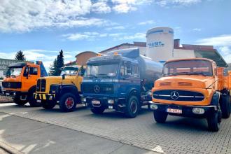 Meeting of historic commercial vehicles