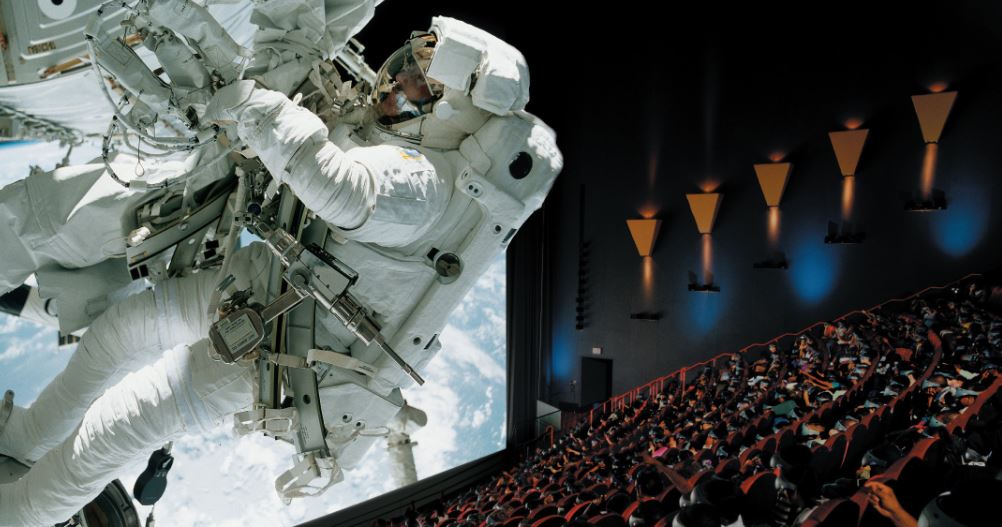 IMAX 3D Kino - Die größte Schultafel der Welt